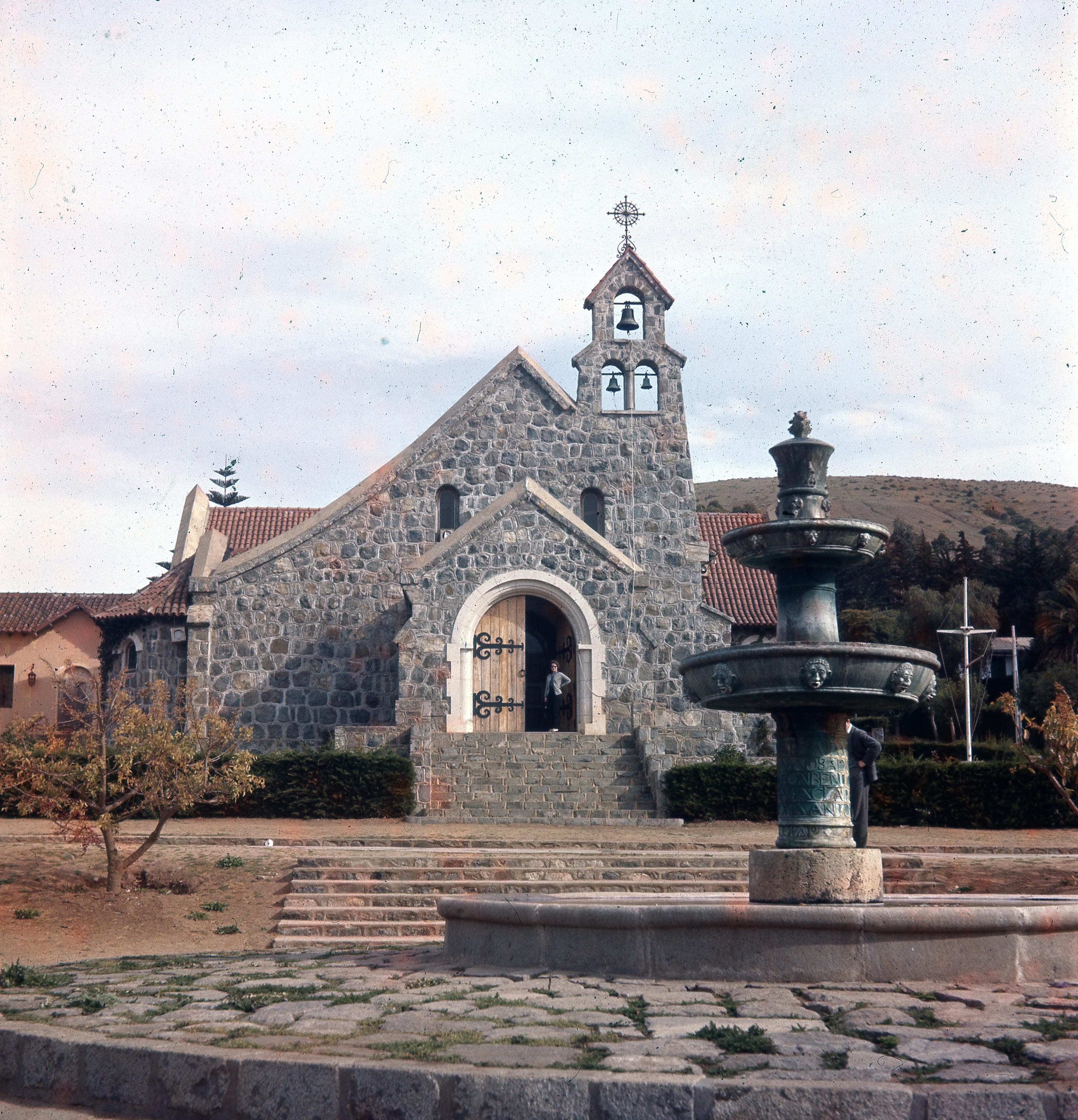 Parroquia y Pila de Zapallar, ca. 1960
