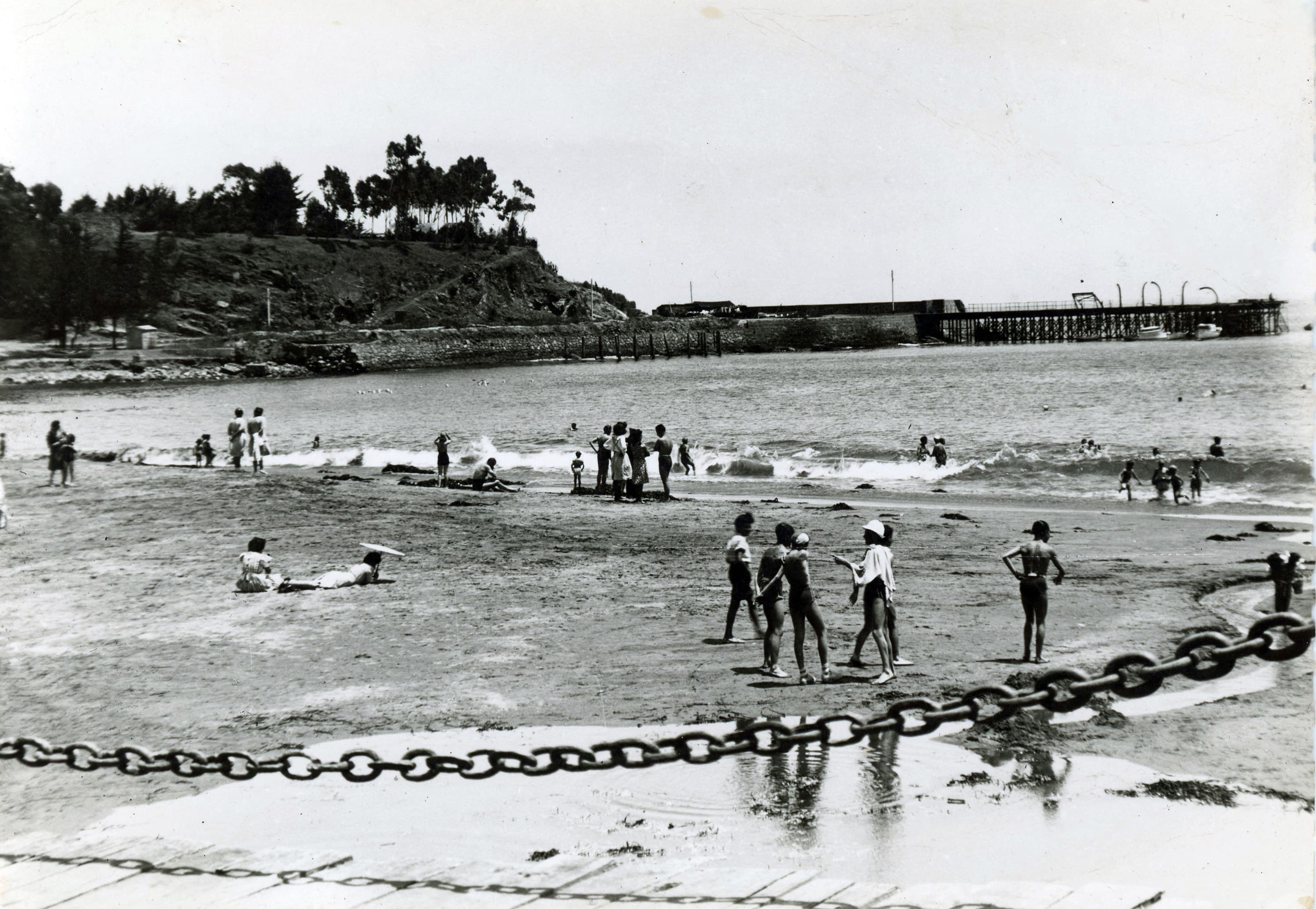 Playa de Papudo, ca. 1940