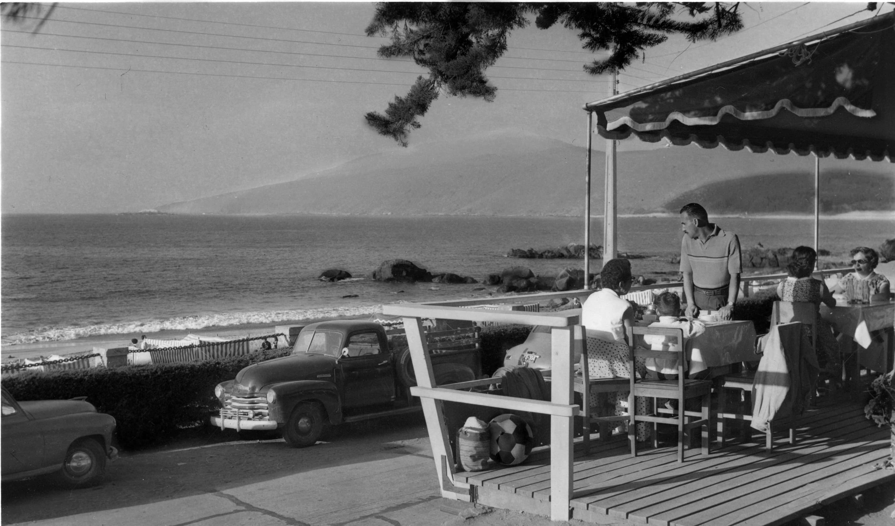 Borde costero de Papudo, ca. 1940
