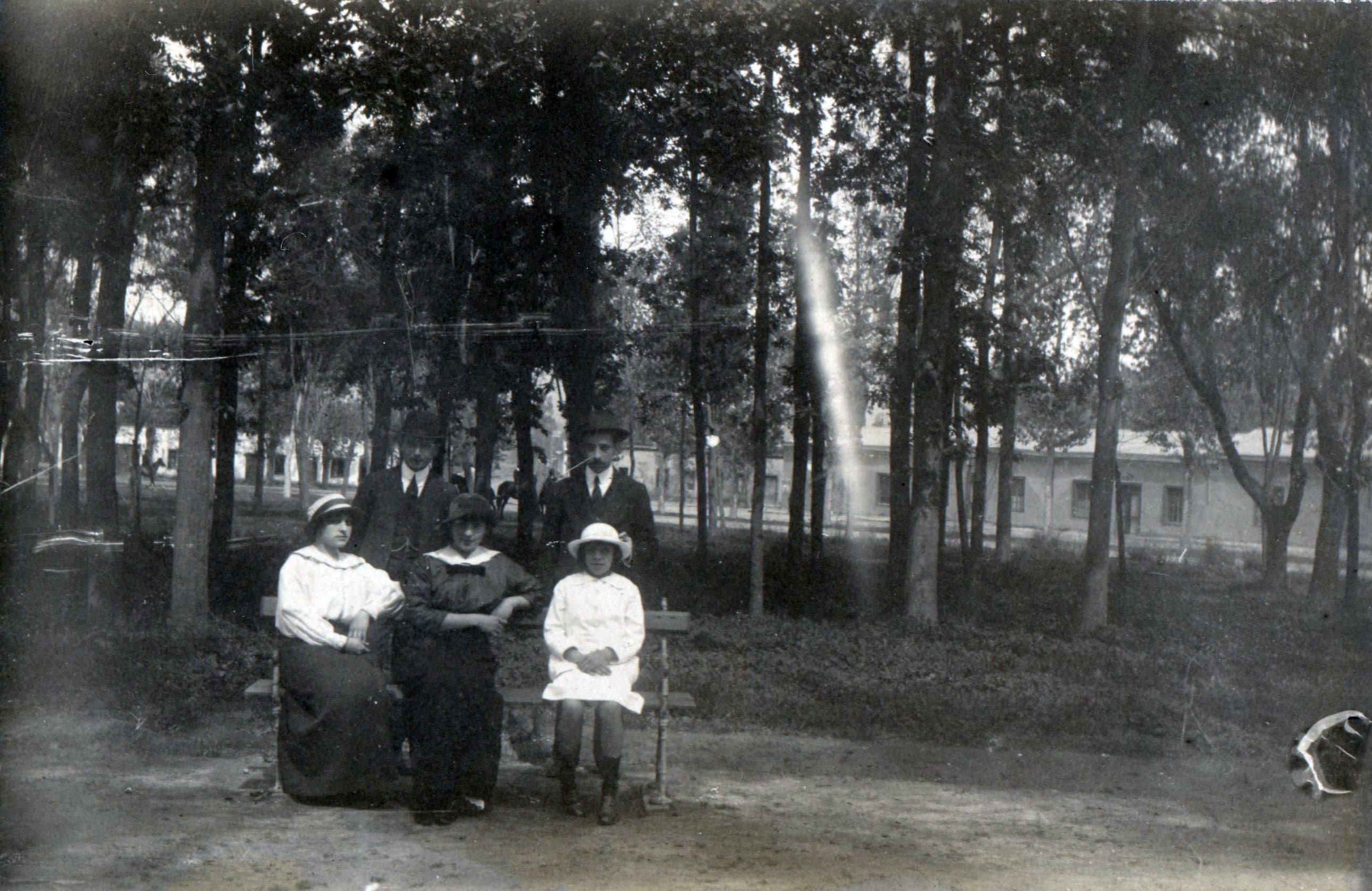 Plaza de Limache en 1914