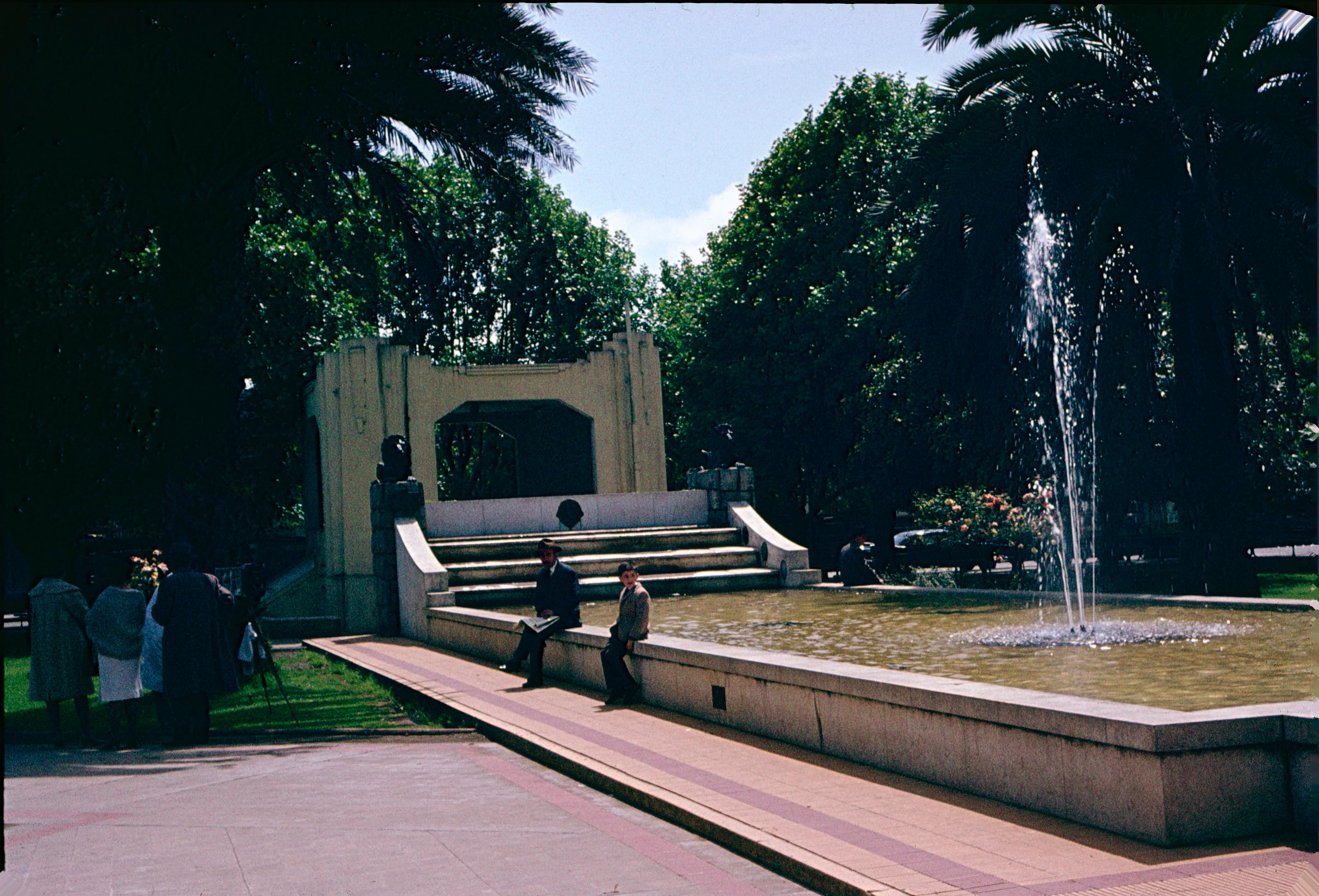 Plaza de Armas de Temuco, ca. 1965