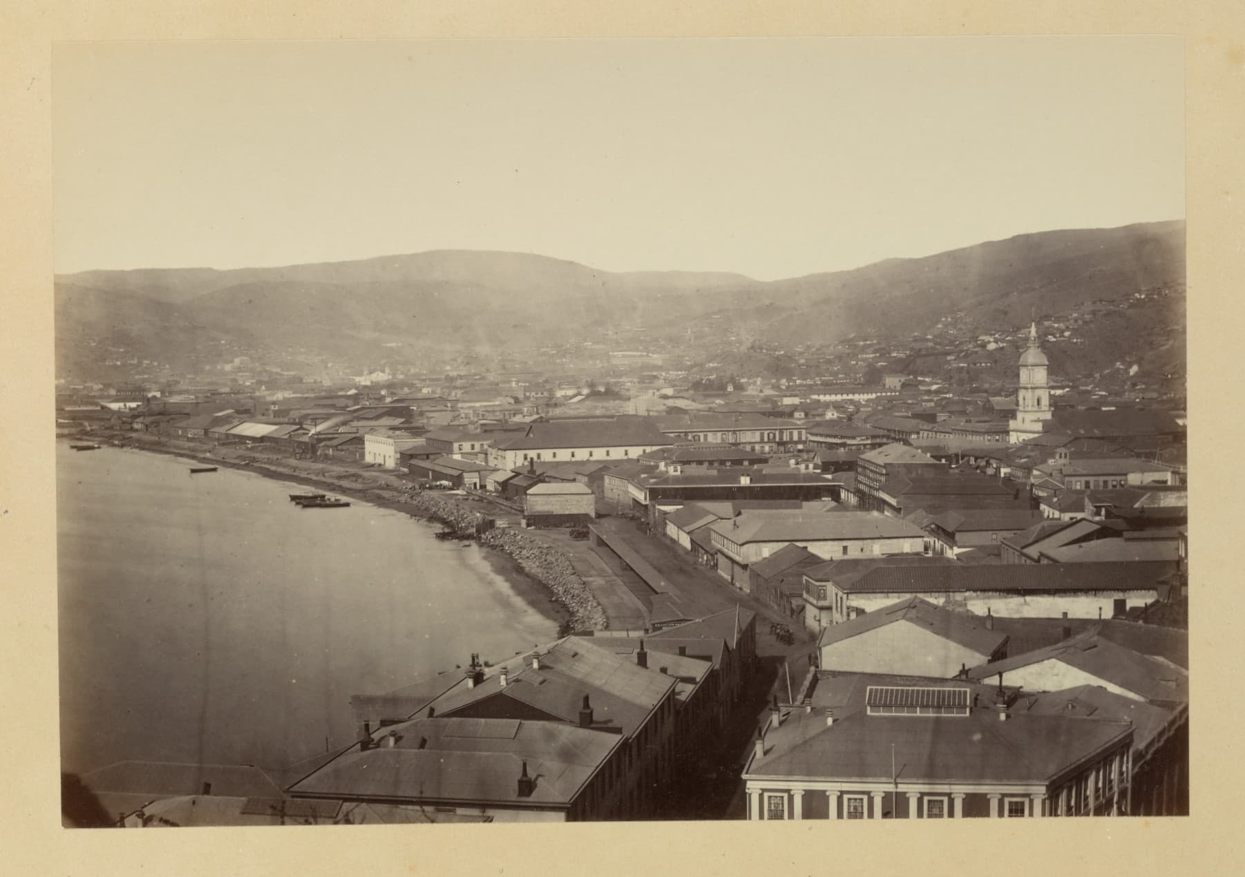 Valparaiso y su borde, 1868