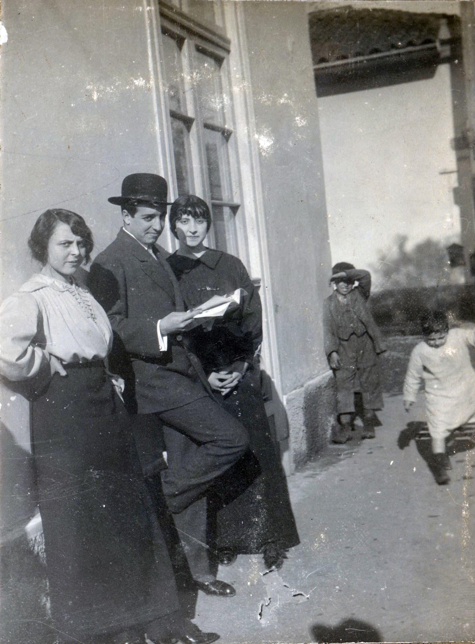 Familia en Santiago, Septiembre, 1913