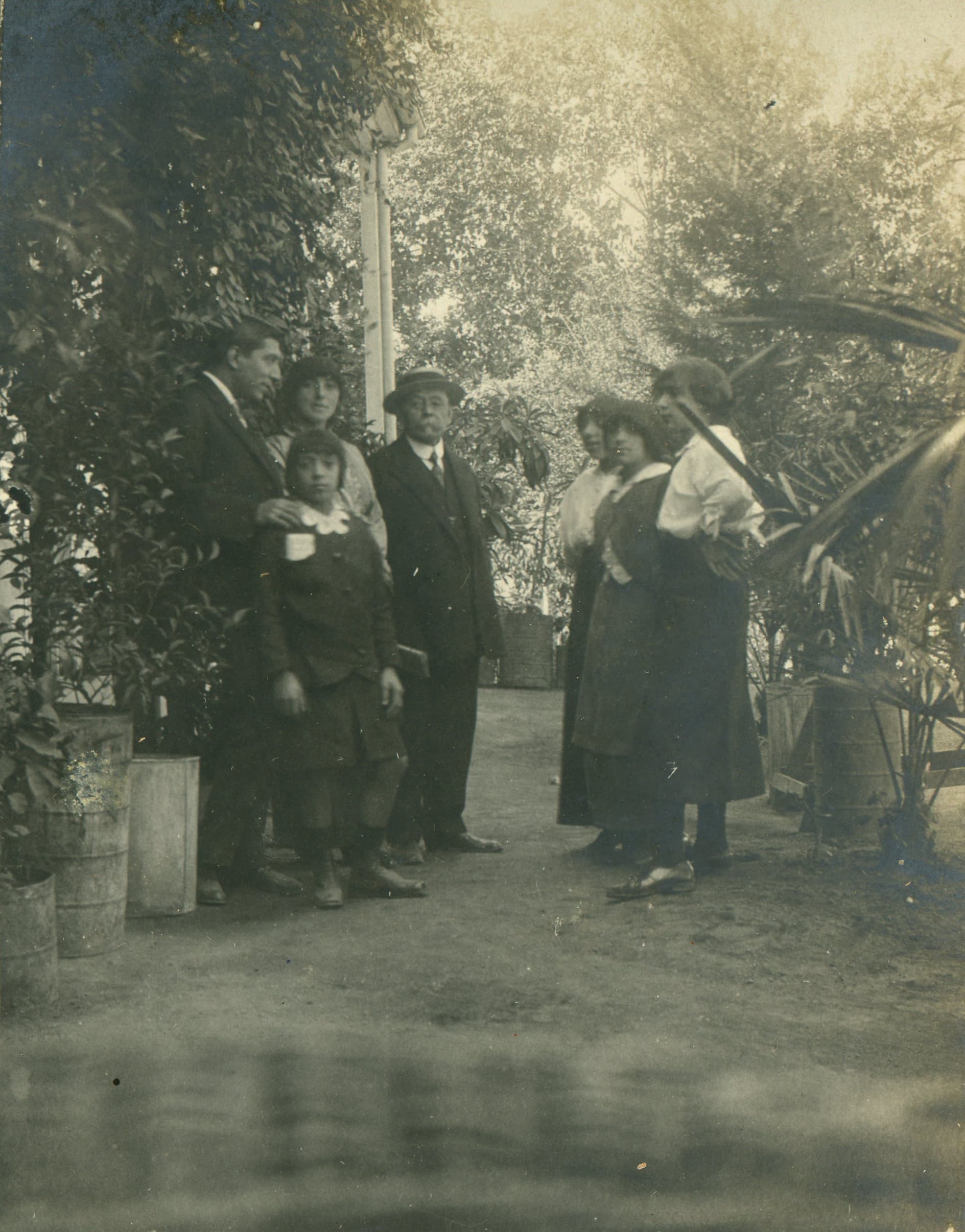 Familia en Limache, Agosto 1915