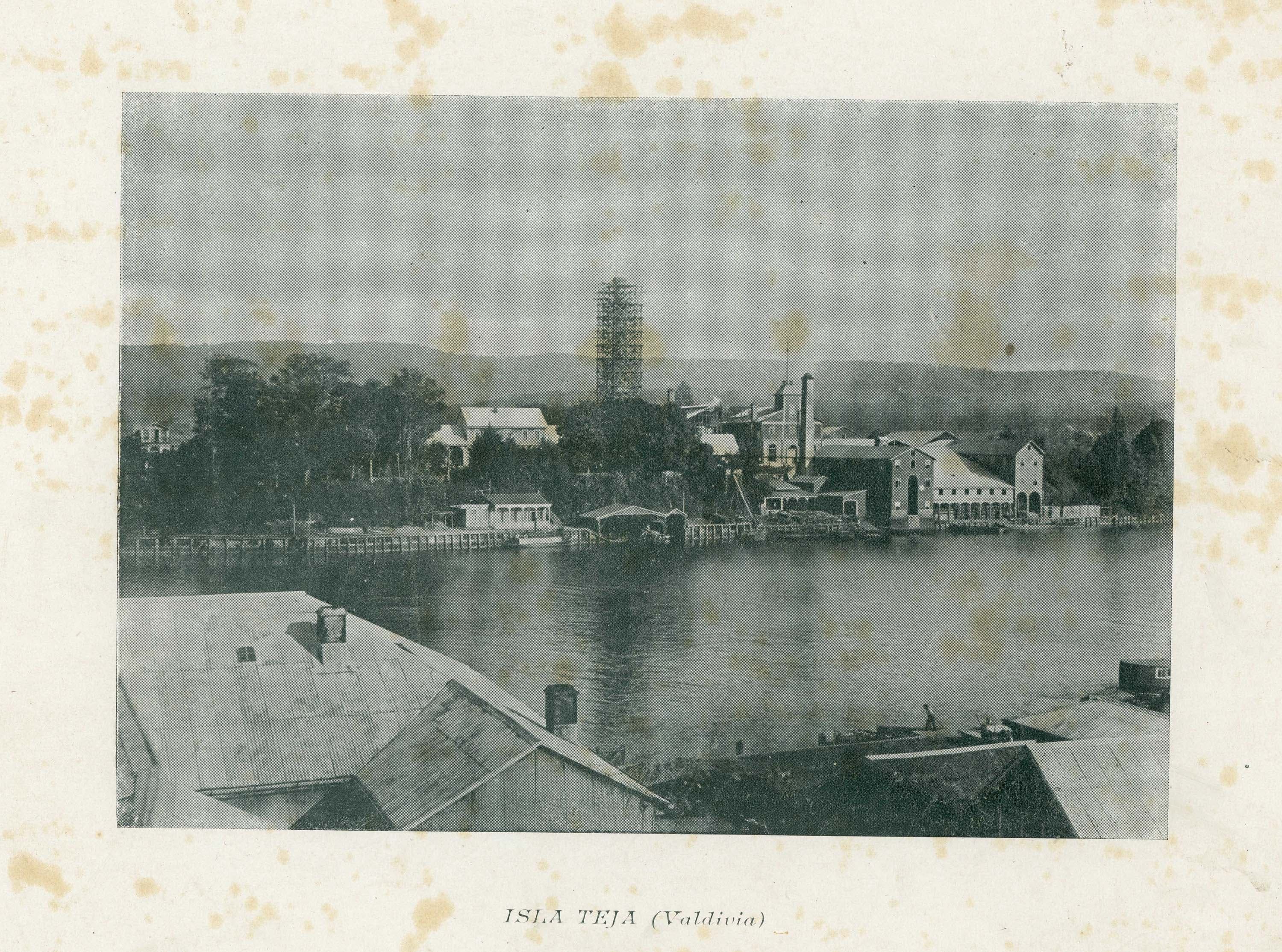 Isla Teja, Valdivia, 1890