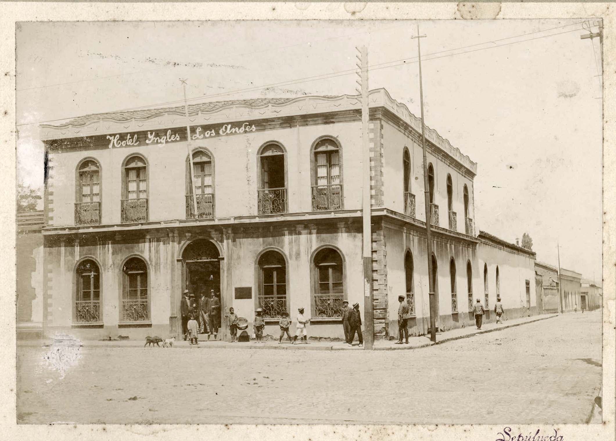 Hotel Inglés de Los Andes, ca. 1910