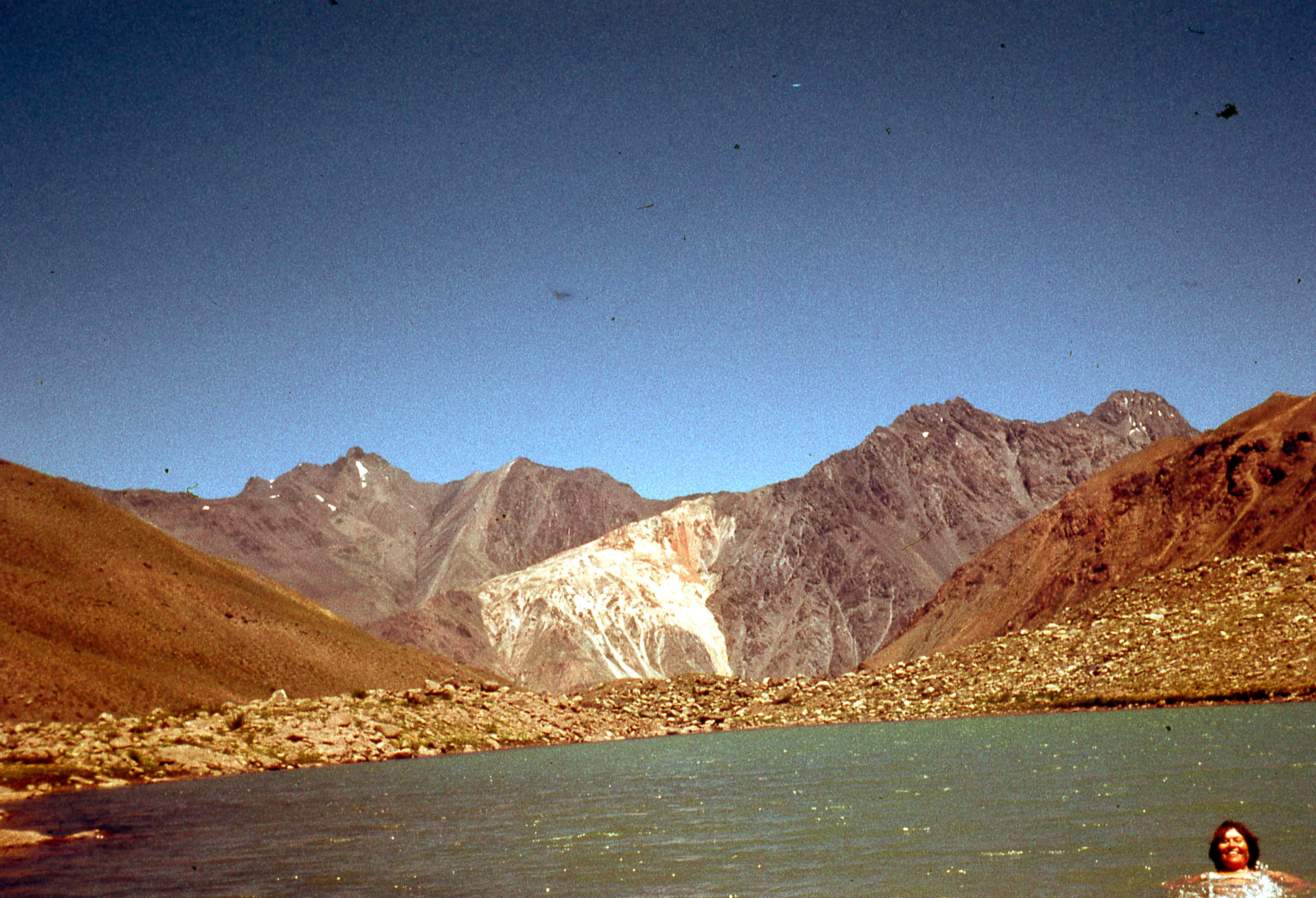 Laguna del Morado, Enero 1977
