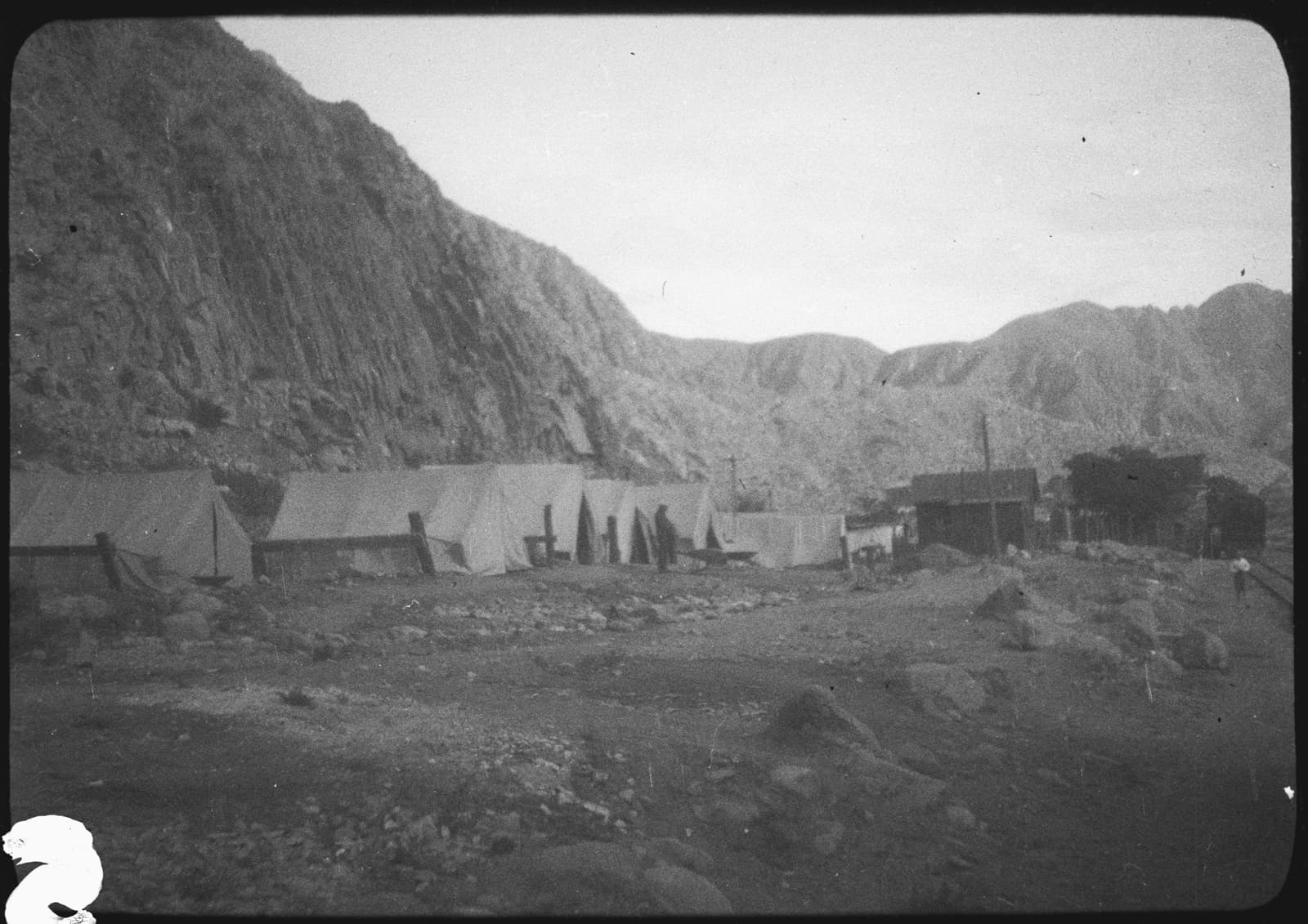 Campamento en la Cordillera, 1928