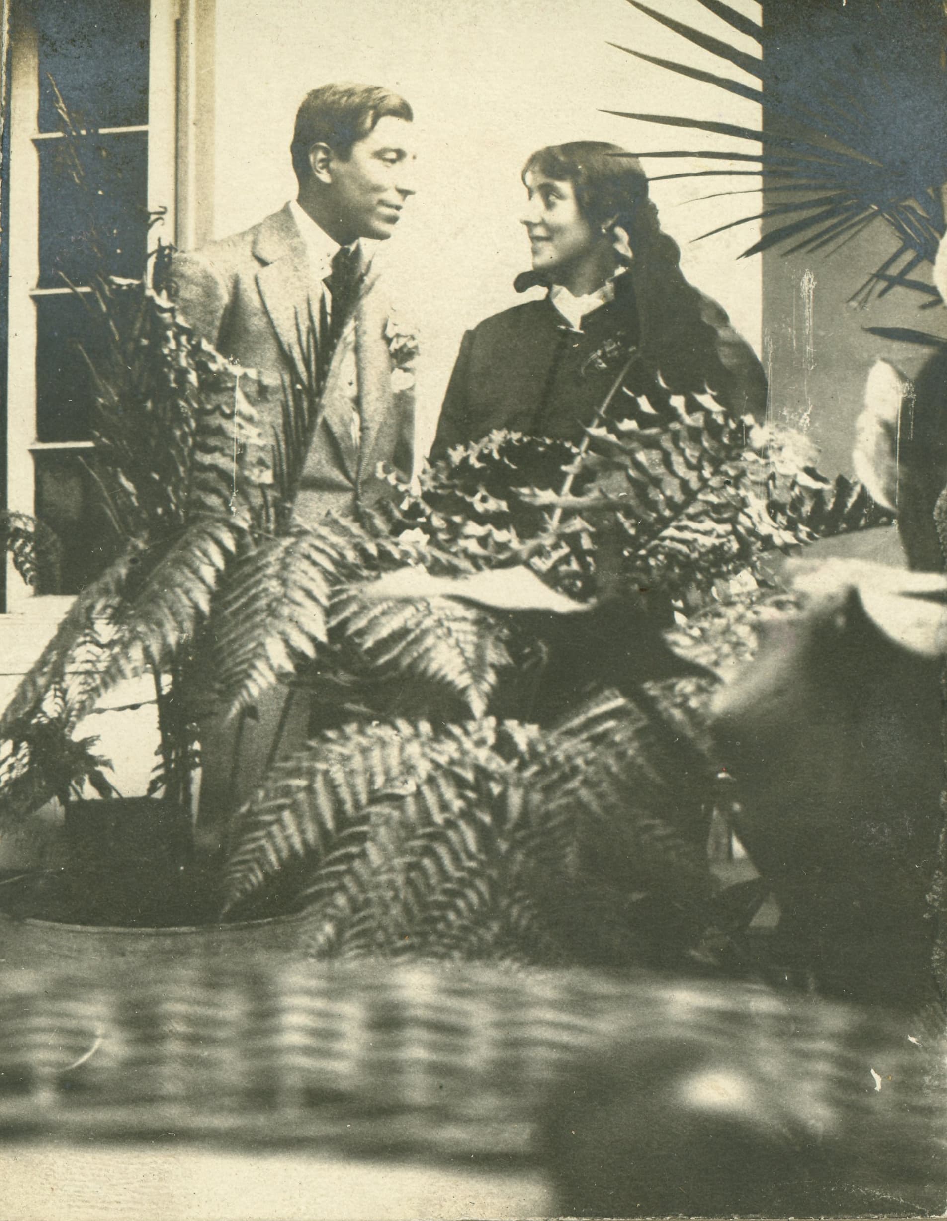 Pareja en Limache, Agosto de 1915