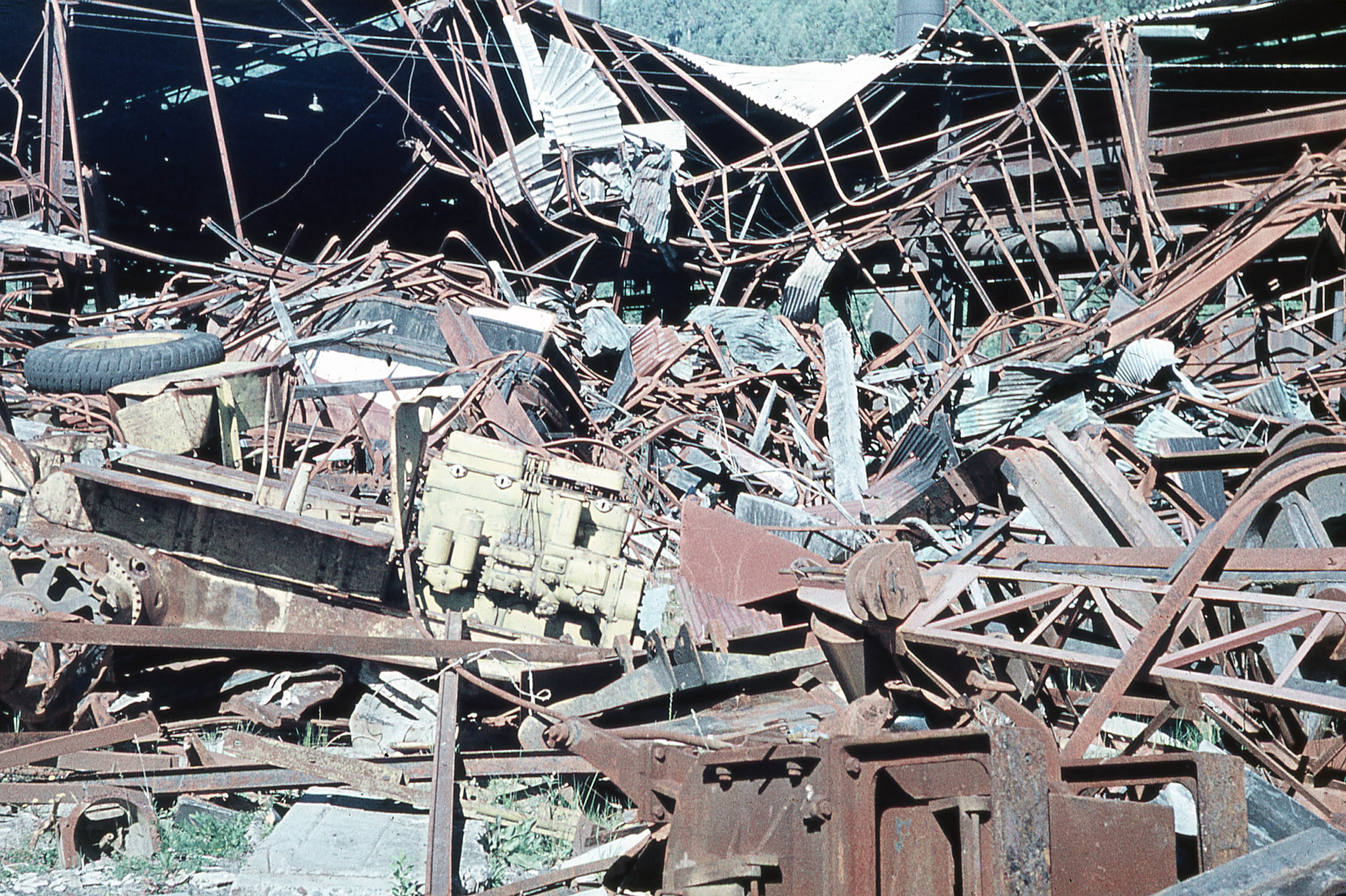 Puerto de Corral y Daños del Terremoto de 1960