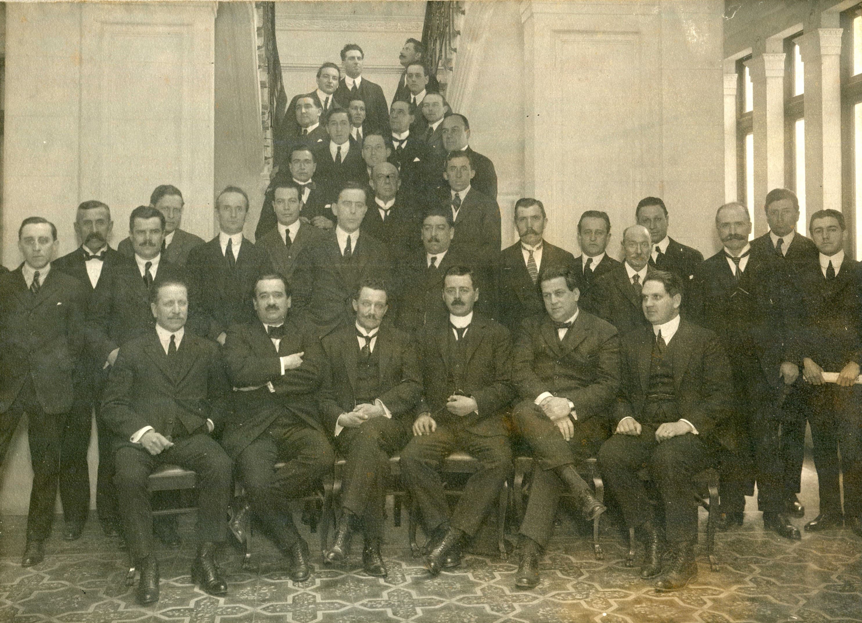 Primer Congreso de Ferrocarriles, Santiago, 1921